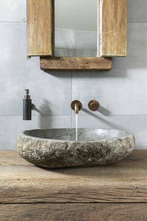 stone countertop basin 